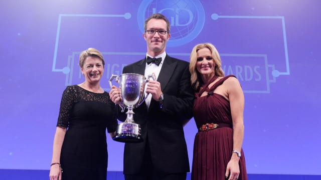 Greencore’s Patrick Coveney collects IGD President’s Cup