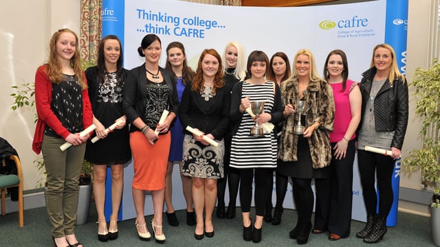 Veterinary nurses celebrate in style