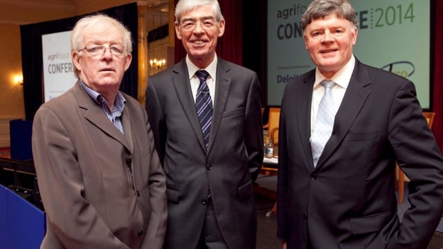 Colm McCarthy speaks at food conference