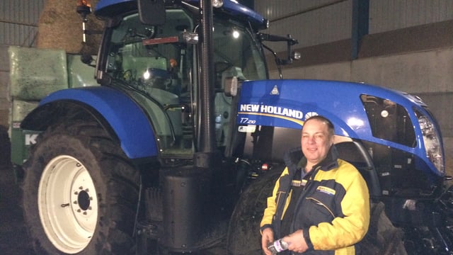 One farmer's 200-mile forage mission