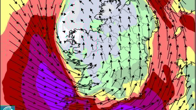 Cork and Kerry on status red weather alert, as another storm expected on Friday
