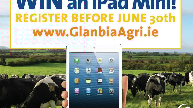 Win an ipad with Glanbia