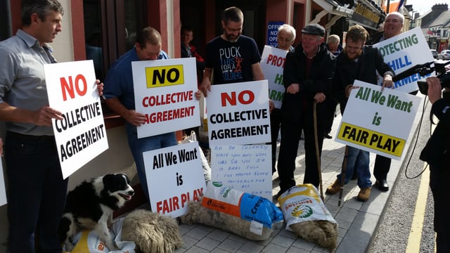 Coveney gives some ground on commonages, as protests continue at Taoiseach's Castlebar office