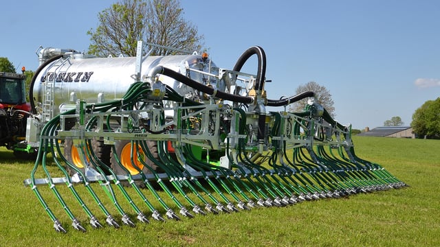 GPS guided slurry spreading with Joskin