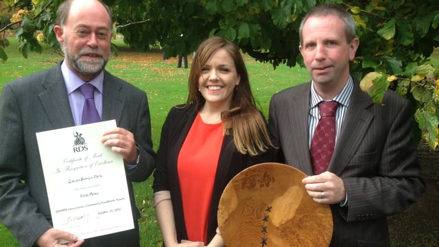 Cavan Burren Park wins RDS woodlands award