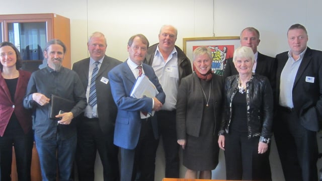 Hill Farmers for Action take their case to Brussels