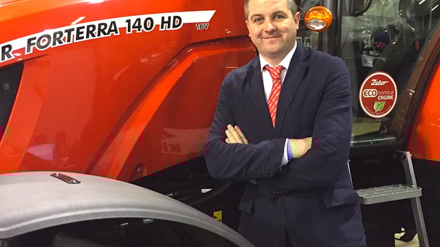 Zetor tractors appoints new sales manager for Ireland