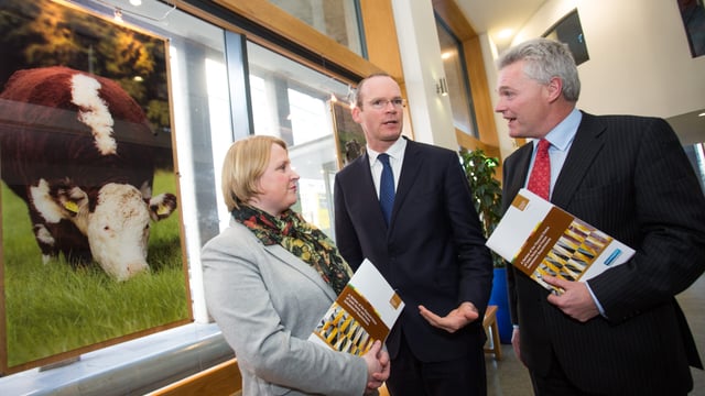 Minister Coveney says farmers can't be working for banks