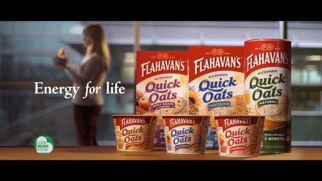 New TV campaign for Flahavan's oats