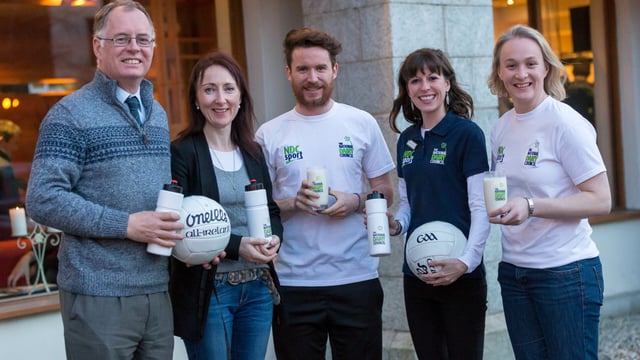 What food are young GAA players encouraged to get five servings of a day?