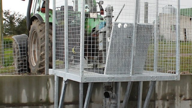 Slurry cages to be allowed under new Farm Safety Scheme