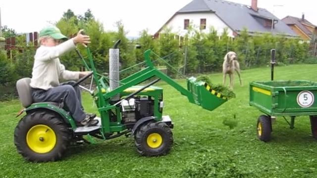 Video: The mini John Deere you wish you had as a child