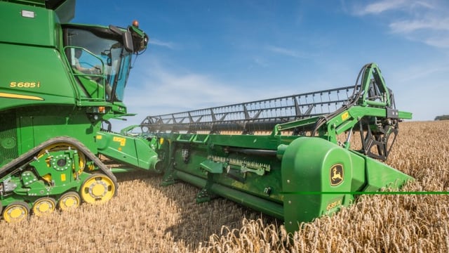 New John Deere technology at Cereals 2015