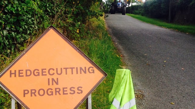 €125/km available for cutting  roadside hedges in Leitrim