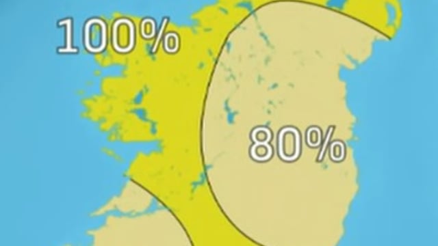 Met Eireann confirms Ireland would be a great little country...if you could only roof it