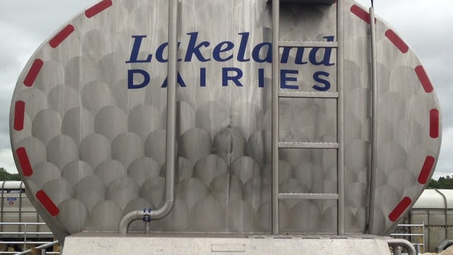 Lakeland Dairies announces milk price for February supplies