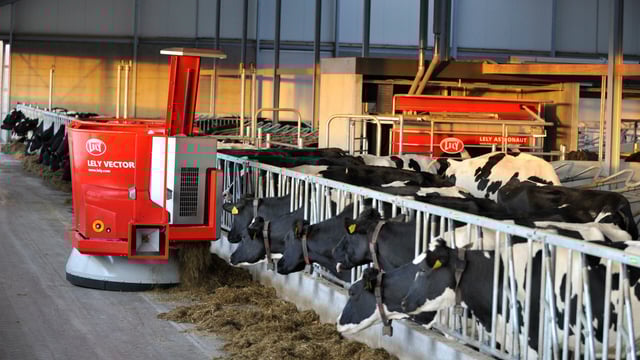 Lely T4C Vector provides reports designed to improve feed efficiency