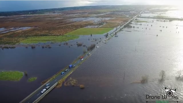 Flooding video: 'The whole of Galway is like a turlough'