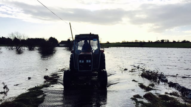 Rainfall levels 250% the norm in parts as farmers battle waterlogged ground