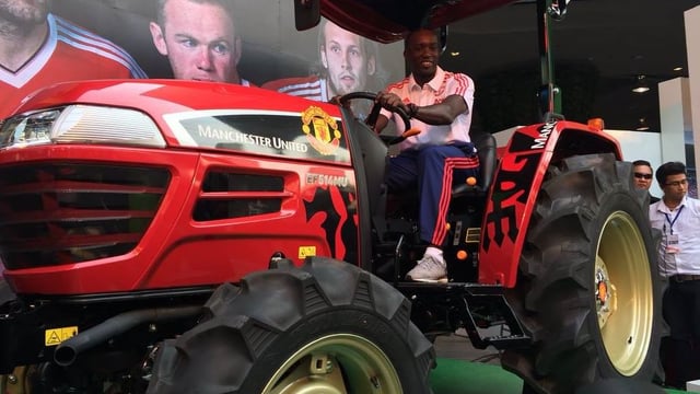 From the pitch to the field - Man Utd launches limited edition tractor