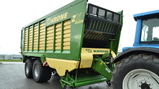 Krone ZX Wagon - possibly the most powerful wagon on the planet