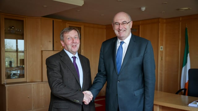 Creed and Hogan meet to discuss agriculture's 'many challenges'