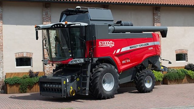67,000th combine harvester rolls off the AGCO production line in Italy