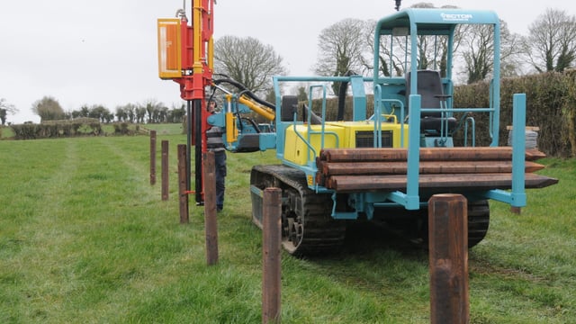 Kilkenny machinery company launches new self-propelled post driver