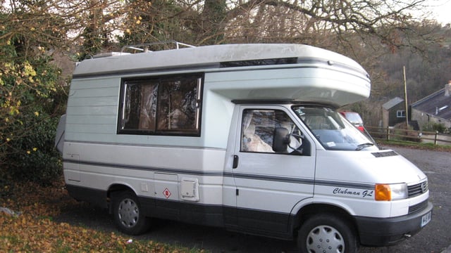Wanted: Space for farmer to park his camper van so he can go to college