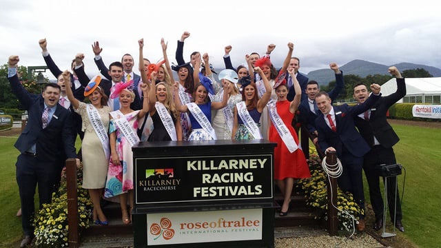 Meet three of the Rose of Tralee Escorts with road frontage
