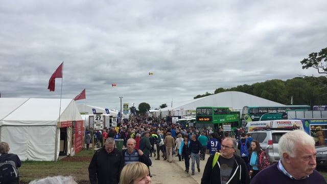 Pics: Clouds and plenty of muck at Day One of Ploughing 2016