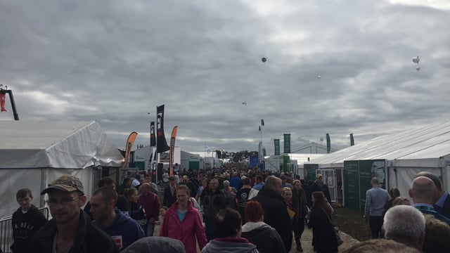 Risk of heavy rain for Day Two of the Ploughing - Met Eireann