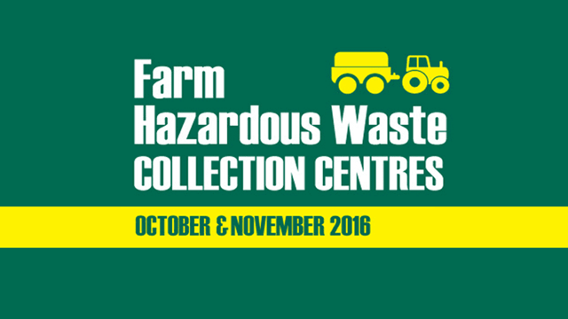 Farm Hazardous Waste Collection Centres set for another busy year