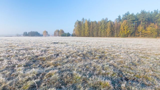 Cold frosty week in store with risk of wintry showers