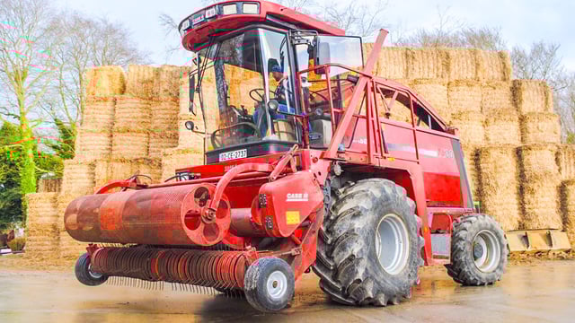 5 friends buy and 'do up' an ageing Case IH forager...for fun and charity