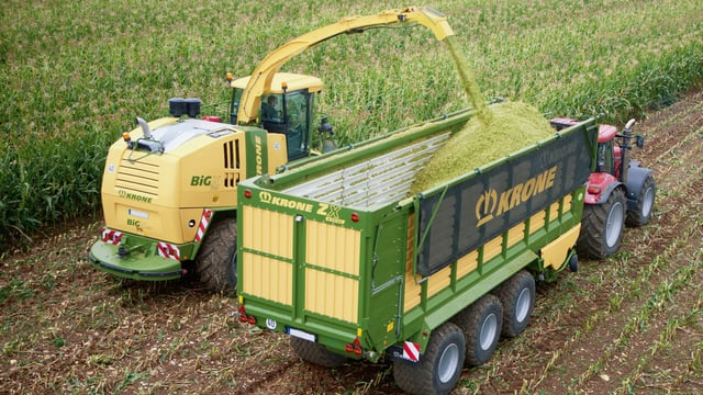Krone looks to Liebherr for muscle –  for its 'mid-sized' foragers