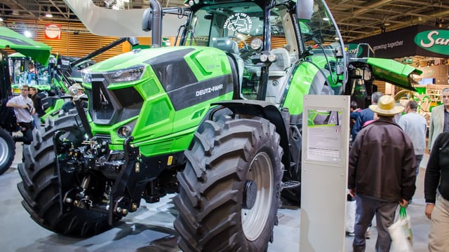 Pics: Numbers down at international farm machinery extravaganza