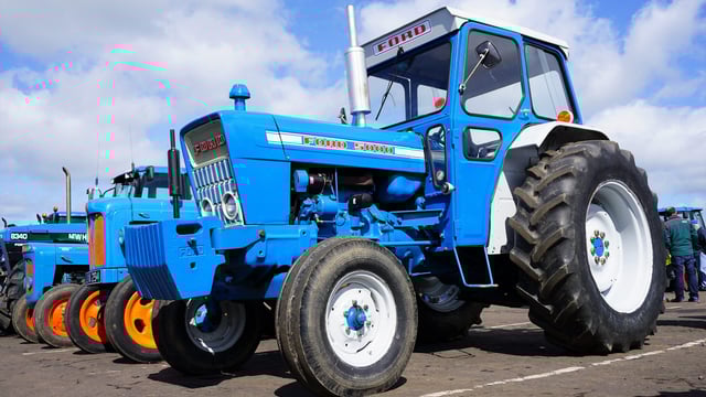 Pics: Machinery and childhood memories abound at huge Ford tractor display