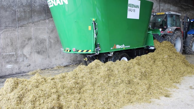 Keenan 'vertical' feeder gets first run-out in Northern Ireland