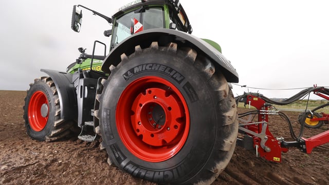 Just what tyre do you fit to a tractor of this stature?