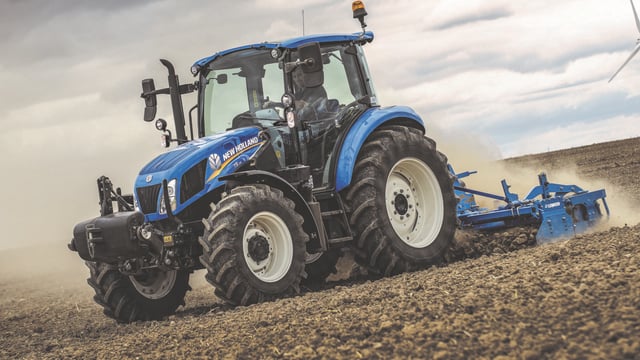 Revamped 'mid-range' tractors from New Holland