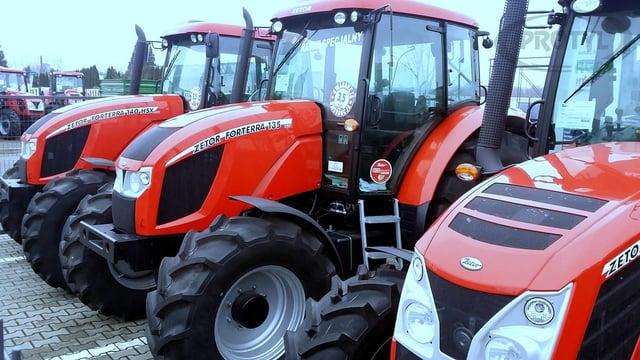 Russian firm to assemble Zetor tractors near Moscow