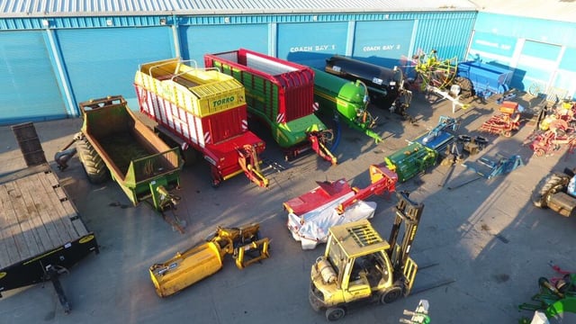 Pics: Auction of one agri-contractor's fleet makes €700,000