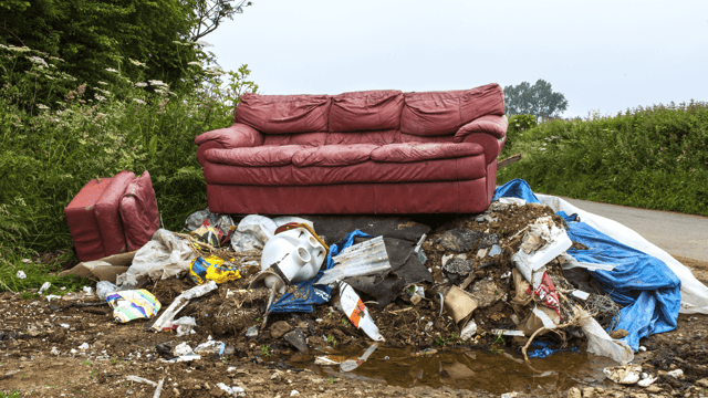 Illegal dumping 'wasting' farmer's time and money