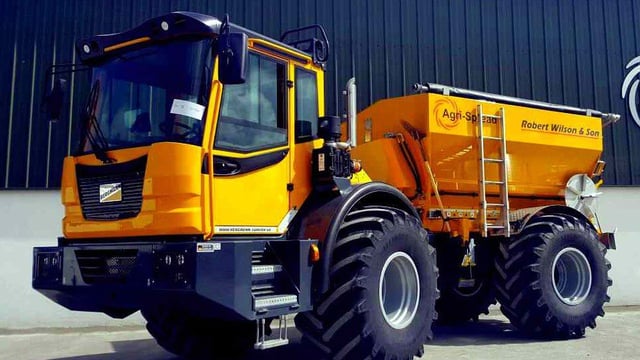 Is this the ultimate way to spread your lime or fertiliser?