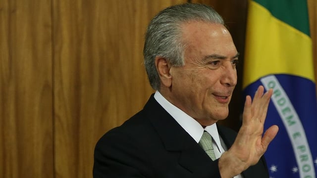 Brazilian president charged with taking multi-million dollar bribes