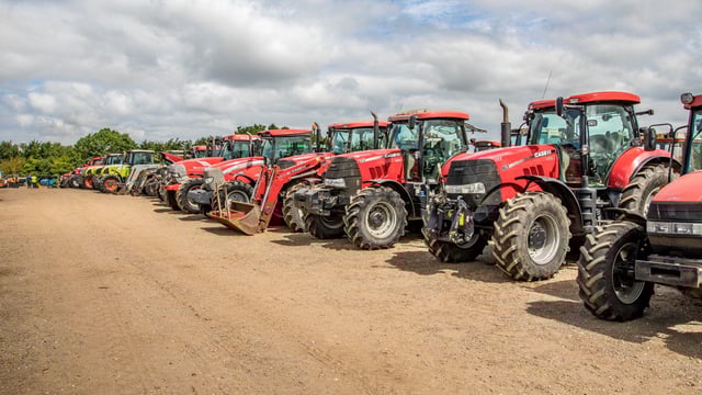 Auction report: Tractors galore at this month's busy Cambridge sale