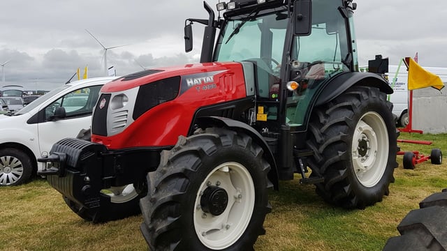 Turkish tractors on their way to Fermanagh