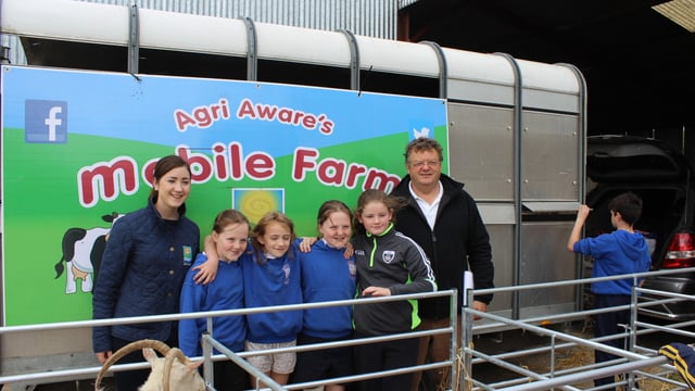 Midlands farmer drives mobile farm campaign