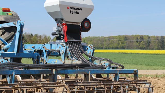 New electric-drive air seeder launched by Spaldings